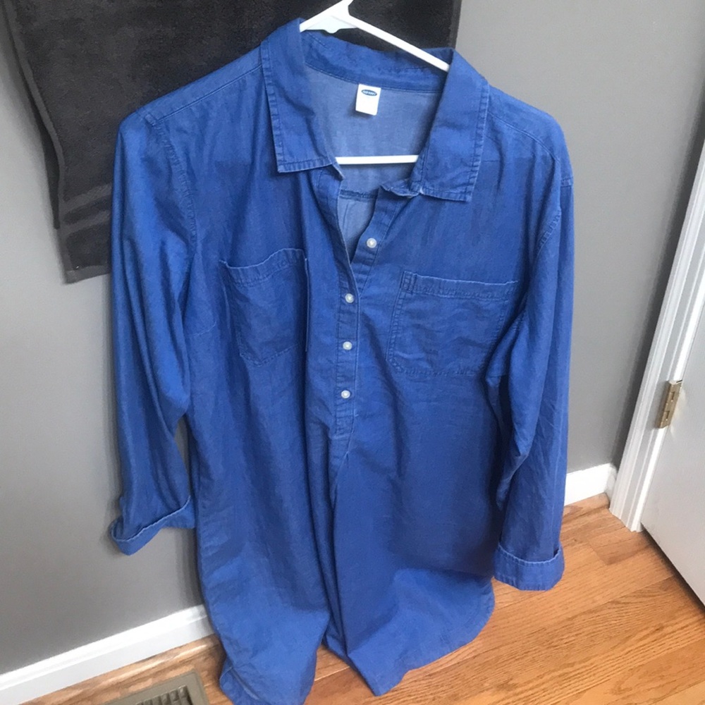 Denim dress